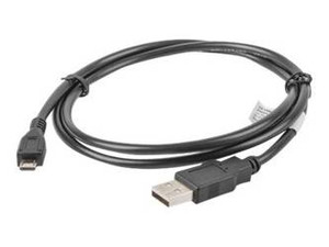 LANBERG CA-USBM-10CC-0010-BK Lanberg kabel USB 2.0 micro AM-MBM5P 1m czarny