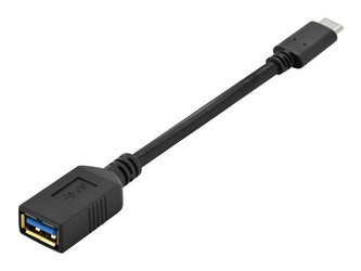 ASM AK-300315-001-S ASSMANN Kabel adapter USB 3.0 SuperSpeed OTG Typ USB C/USB A M/Ż czarny 0,15m