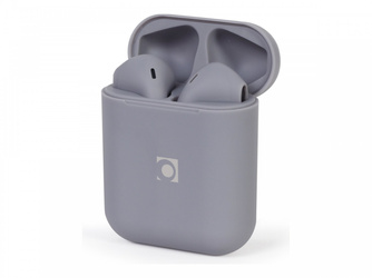 GEMBIRD Słuchawki douszne Bluetooth TWS Seattle mglisty szary