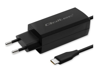 QOLTEC 52420 Ładowarka sieciowa 90W GaN Super Fast 5V 20V 3A 4.5A USB C 3.1
