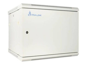 EXTRALINK 12U 600X450 ASP wisząca szafa rack dzwi metalowe szara