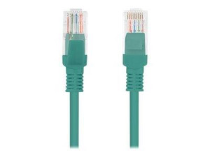 LANBERG PCU5-10CC-0050-G Lanberg Patchcord RJ45, kat. 5e, UTP, 0.5m, zielony