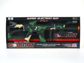 Karabin na baterie światło i dźwięk