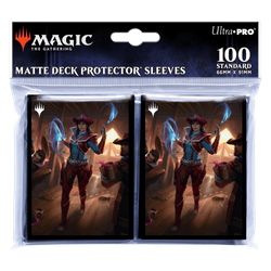 Ultra-Pro: Magic the Gathering - Outlaws of Thunder Junction - Matte Deck Protector Sleeves - Stella Lee, Wild (100 szt.)