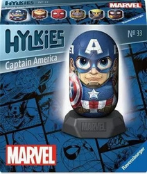 Puzzle 3D Hylkies: Captain America