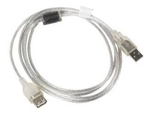 LANBERG CA-USBE-12CC-0018-TR Lanberg przedłużacz kabla USB 2.0 AM-AF ferryt 1.8m