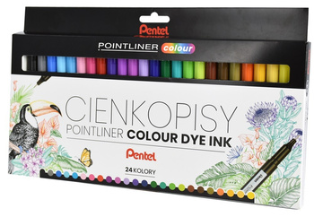 Cienkopis pointliner S40-ST 24 kolory