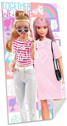 Ręcznik plażowy Barbie 70x140 cm BB00017