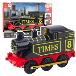 Lokomotywa elektryczna retro światło dźwięk