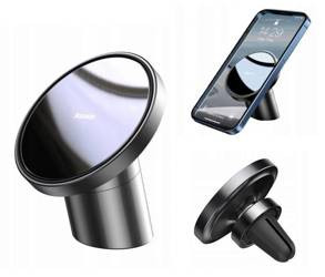 Baseus SULD-01 Magnetyczny uchwyt samochodowy (kompatybilny z MagSafe do iPhone) na deskę rozdzielczą / kratkę wentylacji czarny