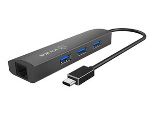 ICY BOX IB-HUB1406-C 3-portowy Hub USB 3.0 & Gigabit-LAN