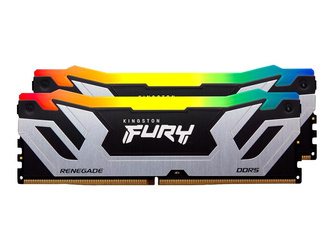 KINGSTON 48GB 8400MT/s DDR5 CL40 CUDIMM Kit of 2 FURY Renegade RGB Silver XMP