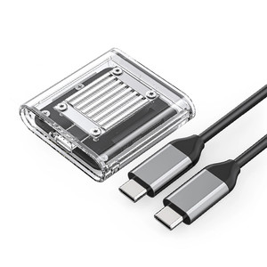 Kieszeń dyskowa Orico TC20-M2-10G M.2 NVME USB-C 3.2 - przezroczysta