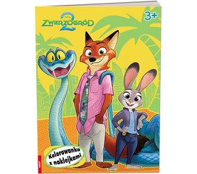 Disney Zwierzogród 2 Kolorowanka z naklejkami NA-9142