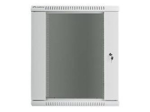 LANBERG WF01-6615-10S Lanberg szafa wisząca rack 19 15U 600x600mm szara (drzwi szklane)