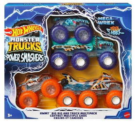 Hot Wheels Monster Trucks Wielopak z pojazd (4szt)