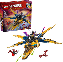 LEGO NINJAGO Ras i burzowy superodrzutowiec Arina 71833