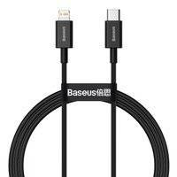 Baseus Superior CATLYS-A01 kabel USB Typ C - Lightning do szybkiego ładowania Power Delivery 20W 1m czarny