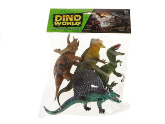 Dinozaury 4szt