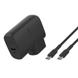 Belkin 5k Wall Travel Charger 25W Power Bank Black