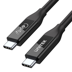 Unitek przewód USB-C 4.0 PD 100W 40 Gbps 8K 0,8 m