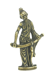 Figurka metalowa Mistrz Katana 3,5cm