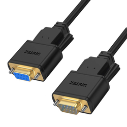 Unitek przedłużacz szeregowy RS232 DB9 M-F 1,5 m