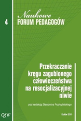 Przekraczanie kręgu zagubionego człowieczeństwa..