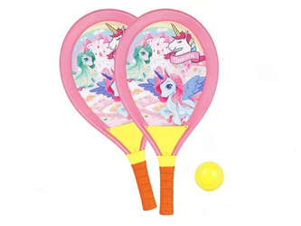 Rakietki Sportox Kids do tenisa z piłką i lotką