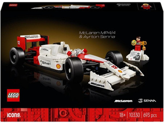 Lego ICONS 10330 McLaren MP4/4 i Ayrton Senna