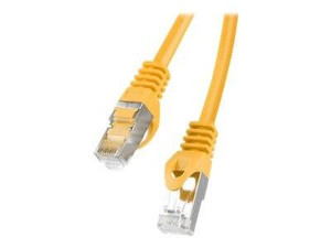 LANBERG PCF6-10CC-0100-Y Lanberg Patchcord RJ45 cat.6 FTP 1m pomarańczowy