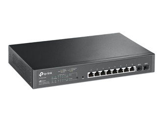 TP-LINK TL-SG2210MP JetStream 10-Port Gigabit Smart Switch with 8-Port PoE+ 2x Gigabit SFP Slots 150W PoE budget (P)