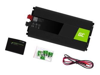 GREENCELL Inverter 12V - 230V 1500W/3000W Pure sine wave