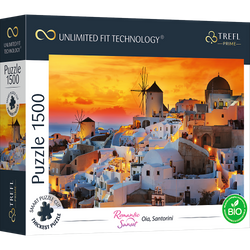 Puzzle 1500 UFT Romantic Sunset Oia Santorini 26195