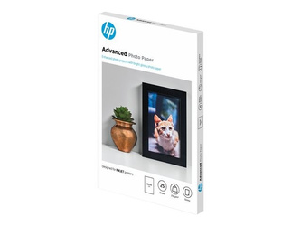 HP Q8691A Advanced glossy photo paper inkjet 250g/m2 100x150mm 25 sheets 1-pack borderless