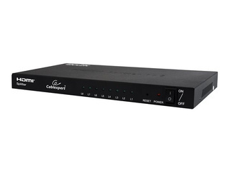 GEMBIRD DSP-8PH4-03 Gembird Video Splitter HDMI 8 portów 1 Nadajnik -> 8 Odbiorników