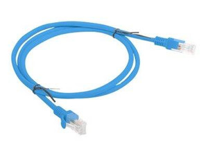 LANBERG PCU6-10CC-0100-B Lanberg Patchcord RJ45 kat. 6 UTP 1m niebieski