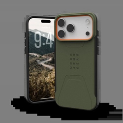 Etui UAG Civilian MagSafe na iPhone 17 Pro Max - oliwkowo-pomarańczowe