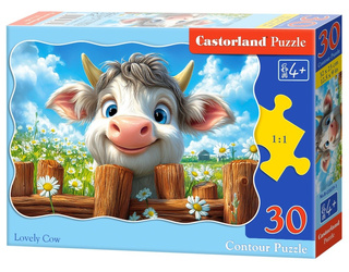 Puzzle 30 Lovely Cow B-03839-1