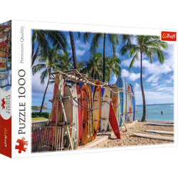 Puzzle 1000 Plaża Waikiki Hawaje 10742