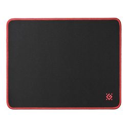 Podkładka pod mysz, Black M, do gry, czarna, 36x27 cm, Defender