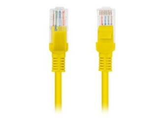 LANBERG Patchcord Cat.6 UTP 3m yellow 10-pack