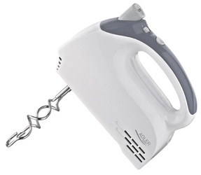 Adler | Mixer | AD 4201 g | Hand Mixer | 300 W | Number of speeds 5 | Turbo mode | White