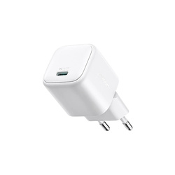 Ładowarka sieciowa Joyroom JR-TCG15 Mini 30W GaN USB-C - biała