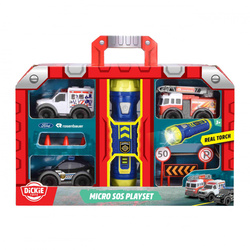 Zestaw ratunkowy Dickie 3 pojazdy z latarką