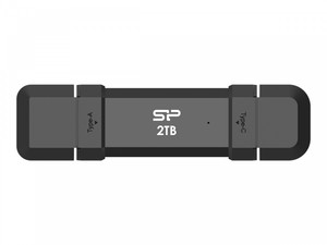 SILICON POWER DS72 250GB USB-A USB-C 1050/850 MB/s Pendrive Black