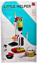 Zestaw do sprzątania z elektrycznym odkurzaczem