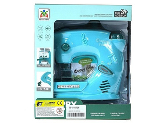 Maszyna do szycia na baterie światło i dźwięk