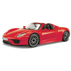Porsche 918 Spyder red 1:24 BBURAGO
