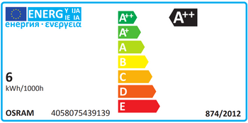 Osram Parathom Classic LED Filament 60 non-dim  6W/827 E14 bulb | E14 | 6 W | Warm White